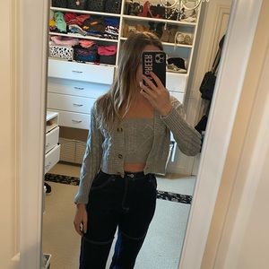 Top and cardigan set!!! 🤍🤍
